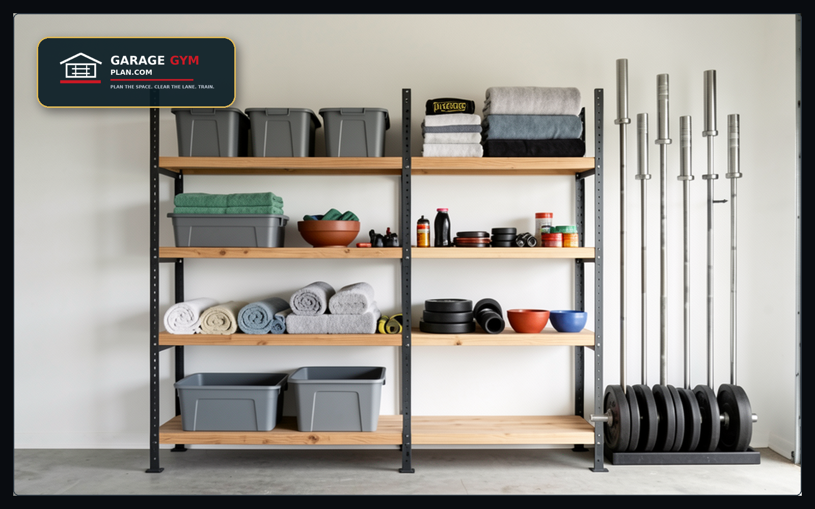 Wall Shelf infographic showing plan the setup before buying